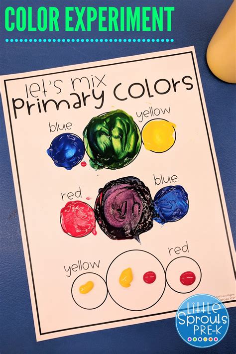 Mixing Colors Preschool Lesson Plans