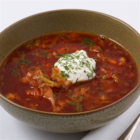 borscht recipe russian