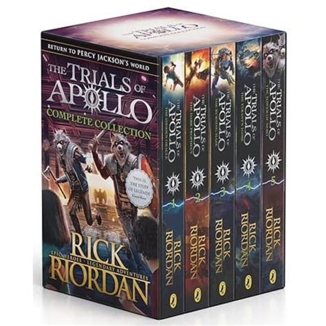 The Trials Of Apollo – Rick Riordan (Complete Box Set)