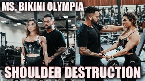 Shoulder Destruction Ms Bikini Olympia Isa Pecini James Ayotte