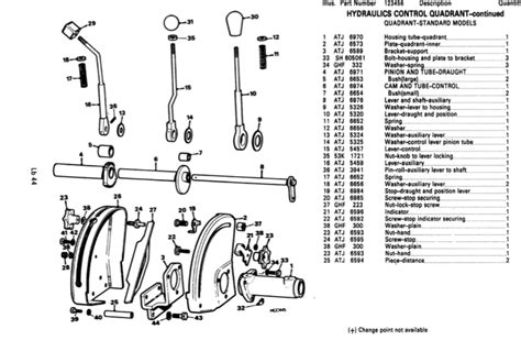 Leyland Tractor Hydraulic Part Diagrams