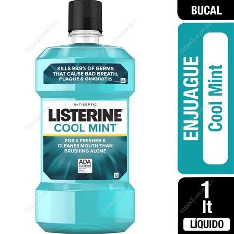 Enjuague Bucal Listerine Cool Mint L Clean Queen