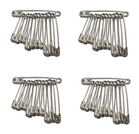 Sbwc Separate Way Stainless Steel Safety Pin For Women Girls Metallic