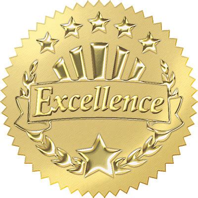 School Stickers | Excellence Award Seals Teacher Reward Stickers for ...