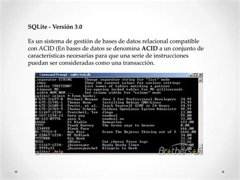 Sistemas Gestores De Base De Datos Bd Relacionales Y No Relacionales Ppt