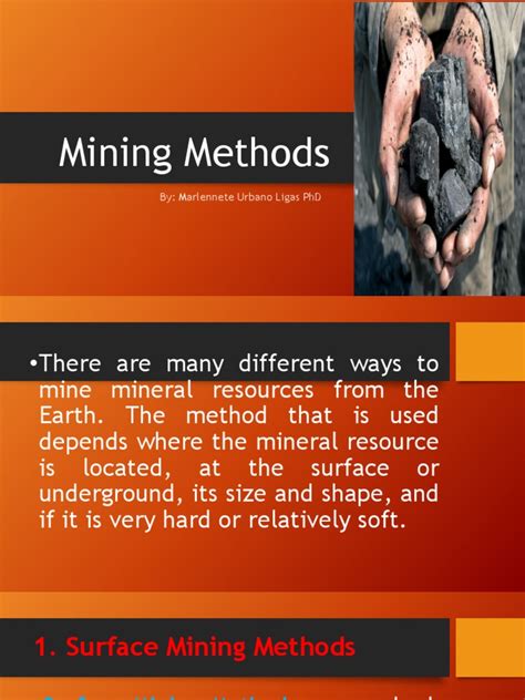 Mining Methods | PDF