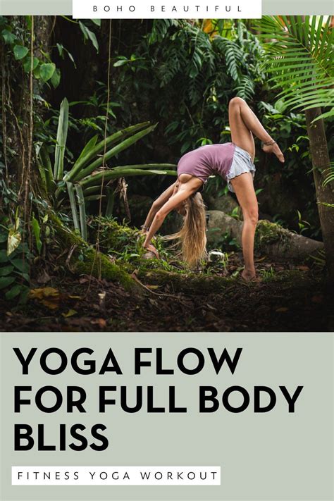 Minute Feel Good Yoga Flow For Full Body Bliss Boho Beautiful