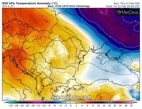 A Significant Cold Outbreak Across The Balkan Peninsula Into S