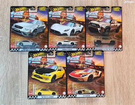 Hot Wheels Premium Boulevard szett Gyöngyös Kisautók Jófogás