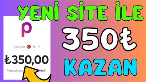 Yeni Site İle Günde 350 Kazan ÖDEME KANITLI VİDEO İnternetten Para