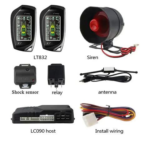 SPY Universal Two Way LCD Car Alarm System Remote Control