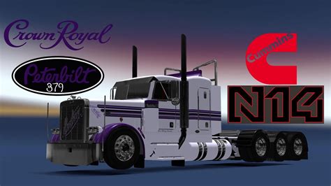 1999 Peterbilt 379 Crown Royal Edition Cummins N14 Youtube