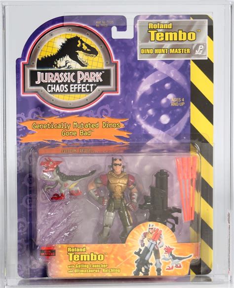 1997 Kenner Jurassic Park Chaos Affect Carded Action Figure Roland Tembo