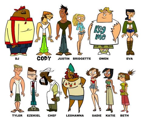 Total Drama Old Designs By Autumlover100 On Deviantart