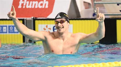 Natation Maxime Grousset Vice Champion Du Monde Sur 100m Papillon