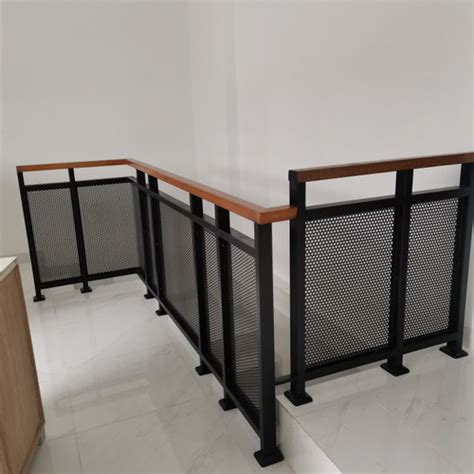 jual reling tangga plat perforated tebal  mm kab bogor synergy
