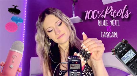 Asmr Picots Blue Y Ti Vs Tascam Youtube