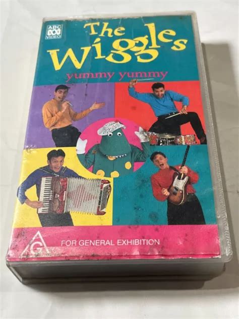 The Wiggles Yummy Yummy Vhs Abc Video Village Roadshow Not Dvd