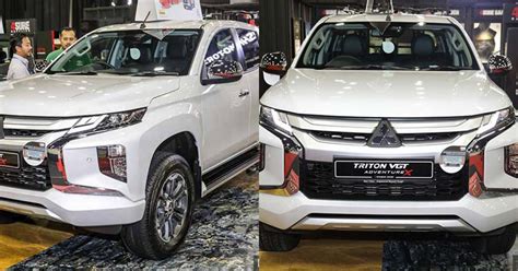 Mẫu Xe Bán Tải Mitsubishi Triton 2019 Vgt được Nâng Cấp Thanh Gá Thùng