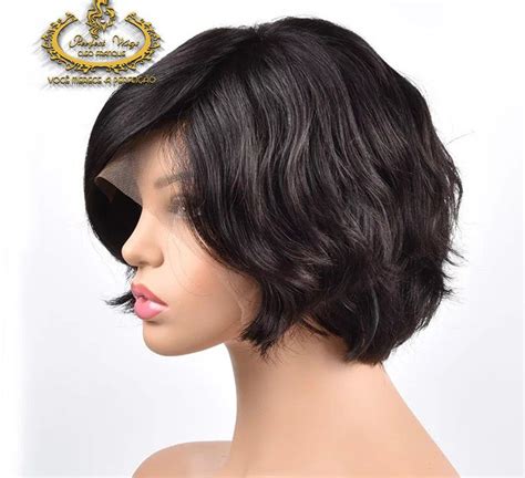 Lace De Cabelo Humano Cm Ondulado Perfect Wigs