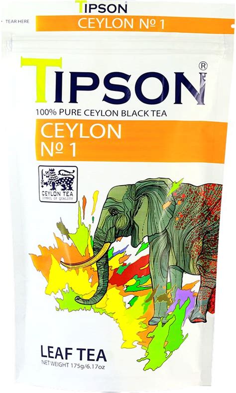 Tipson Ceylon No Herbata Czarna Op Li Ciasta G Tipson