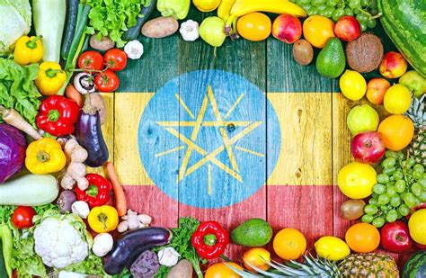 Fresh Fruits And Vegetables From Ethiopia Stock Image Image Of Export