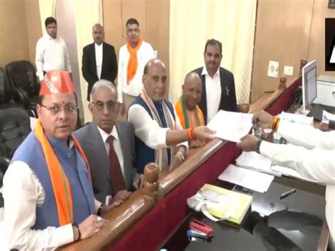 Lok Sabha Election 2024 Bjp Mp Rajnath Singh File Nomination From Lucknow Seat Up Loksabha