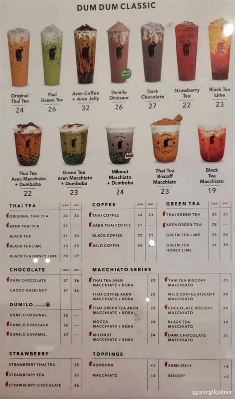 Selalu Diperbarui Menu Dum Dum Cafe Gading Serpong Tangerang