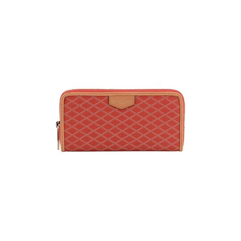 Waves | Dark red wallet