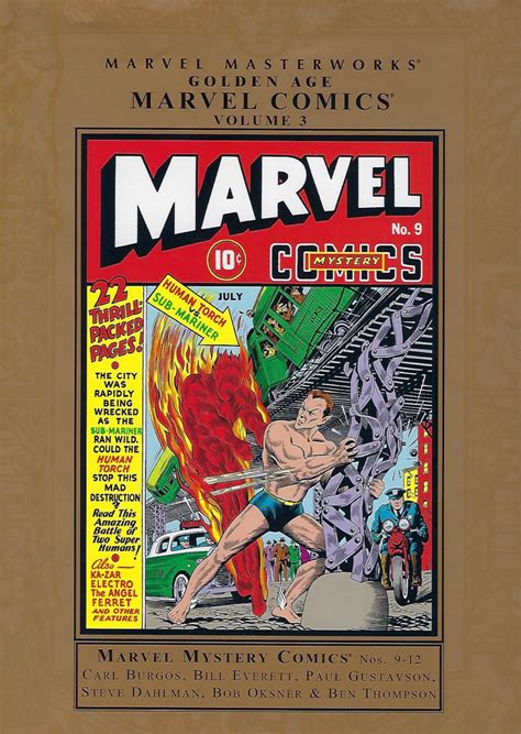 Marvel Masterworks Golden Age Marvel Comics 3 Volume 3