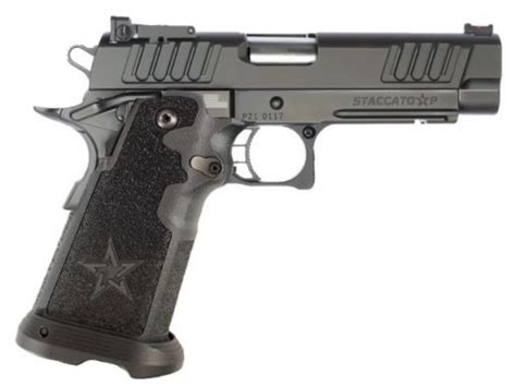 Staccato P Aluminum Frame Stainless Barrel 9mm Pistol G2 Tac Texture