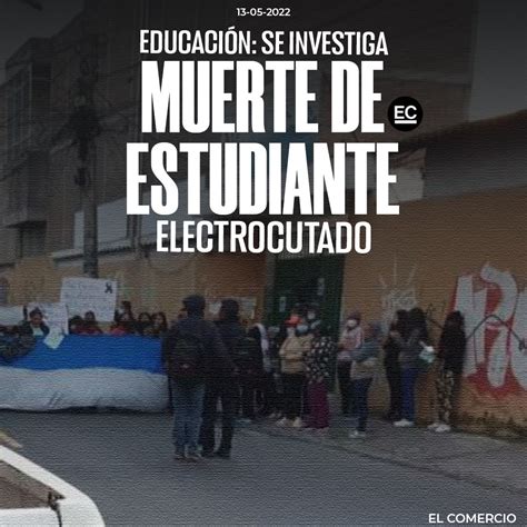 El Comercio On Twitter La Muerte De Un Menor En Una Institución