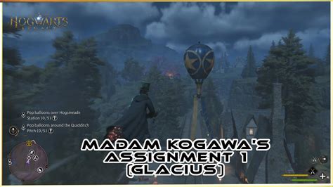 Hogwarts Legacy Madam Kogawa S Assignment Glacius Youtube