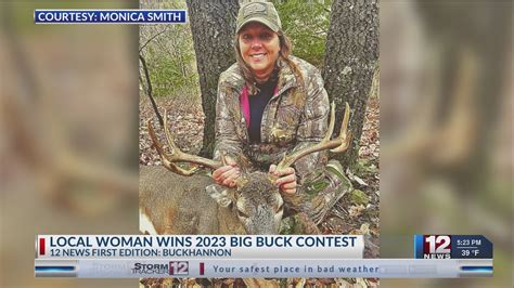 Buckhannon Woman Wins 2023 Big Buck Photo Contest YouTube