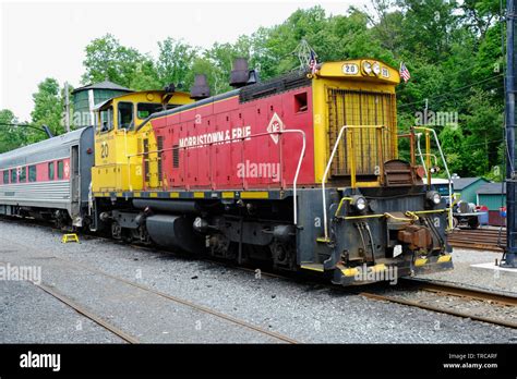 Emd Sw1500 Diesel Switcher Stock Photo Alamy