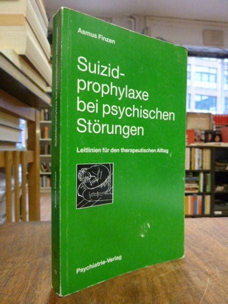 Suizidprophylaxe Bei Psychischen St Rungen Leitlinien F R Den