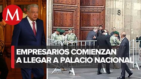 AMLO se reúne con integrantes del consejo asesor de empresarios en