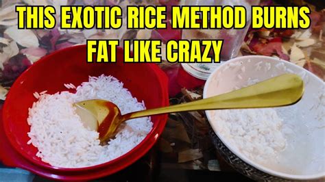 What Is The Exotic Rice Hack To Lose Weight⚠️exotic Rice Method Explained Recipe Revealed 🔴