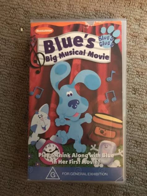 Brand New Blues Clues Meet Joe Vhs Video Tape Pal Nickelodeon 8601