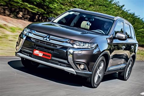 Longa Duração Outlander Chega Como Primeiro Carro Da Mitsubishi Na