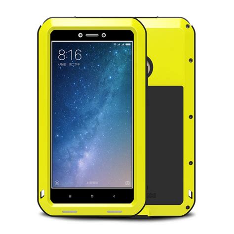 Алюминий металлический корпус СПС Xiaomi Mi Max 2 Чехол Панцири полный ...