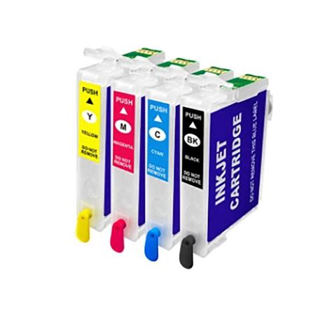 T Xl Xl T P T P Refillable Cartridge With Chip For Epson