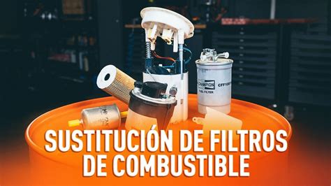 Cómo cambiar el filtro de combustible de su coche TUTORIAL DE AUTODOC