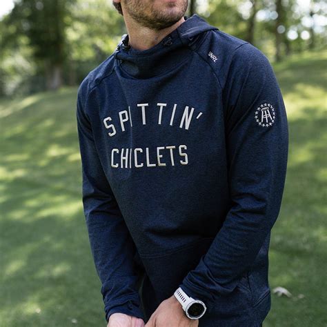 Unrl X Spittin Chiclets Varsity Crossover Hoodie Ii Spittin Chiclets Barstool Sports