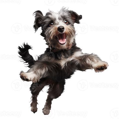 Cute playful and adroable dog transparent background AI Generative ...