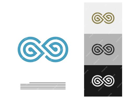 Premium Vector Infinity Logo Vector Template Creative Infinity Logo Design Concept