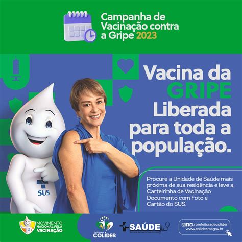 Secretaria de Saúde libera aplicação da vacina da gripe para toda a ...