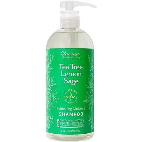 Mielle Renpure Tea Tree And Lemon Sage Shampoo 710ml • Pris