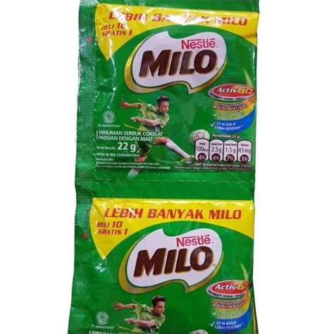 Jual MILO SACHET MILO RENCENG Shopee Indonesia