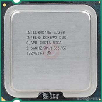 Intel Core 2 Duo E7300 Specs | TechPowerUp CPU Database